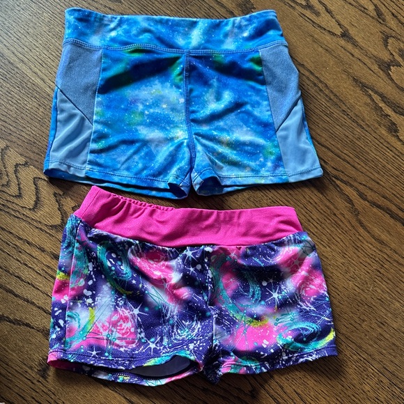 Colorful Athletic Shorts Set size 7-8 - Picture 1 of 5
